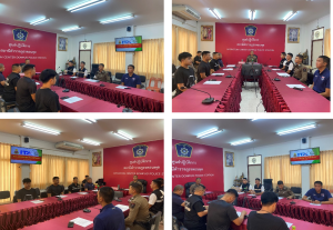 ประชุมข้าราชการตำรวจในสังกัด เพื่อประเมินคุณธรรมและความโปร่งใสในการดำเนินงานของ หน่วยงานภาครัฐ (Integrity and Transparency Assessment : ITA) สถานีตำรวจ ประจำปีงบประมาณ 2569
